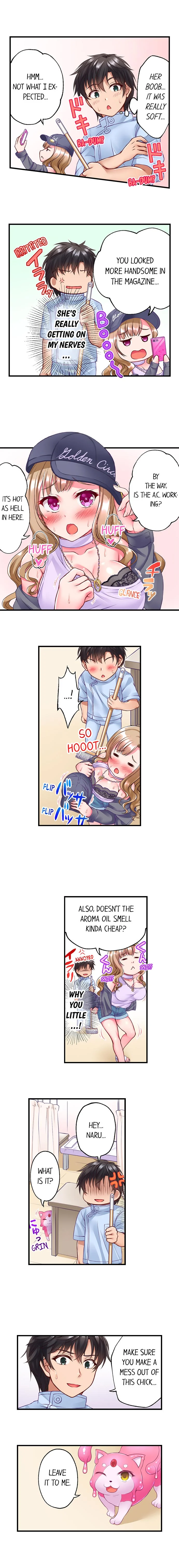 Big breasts Tentacle Massage Salon Chapter 4 Page 9