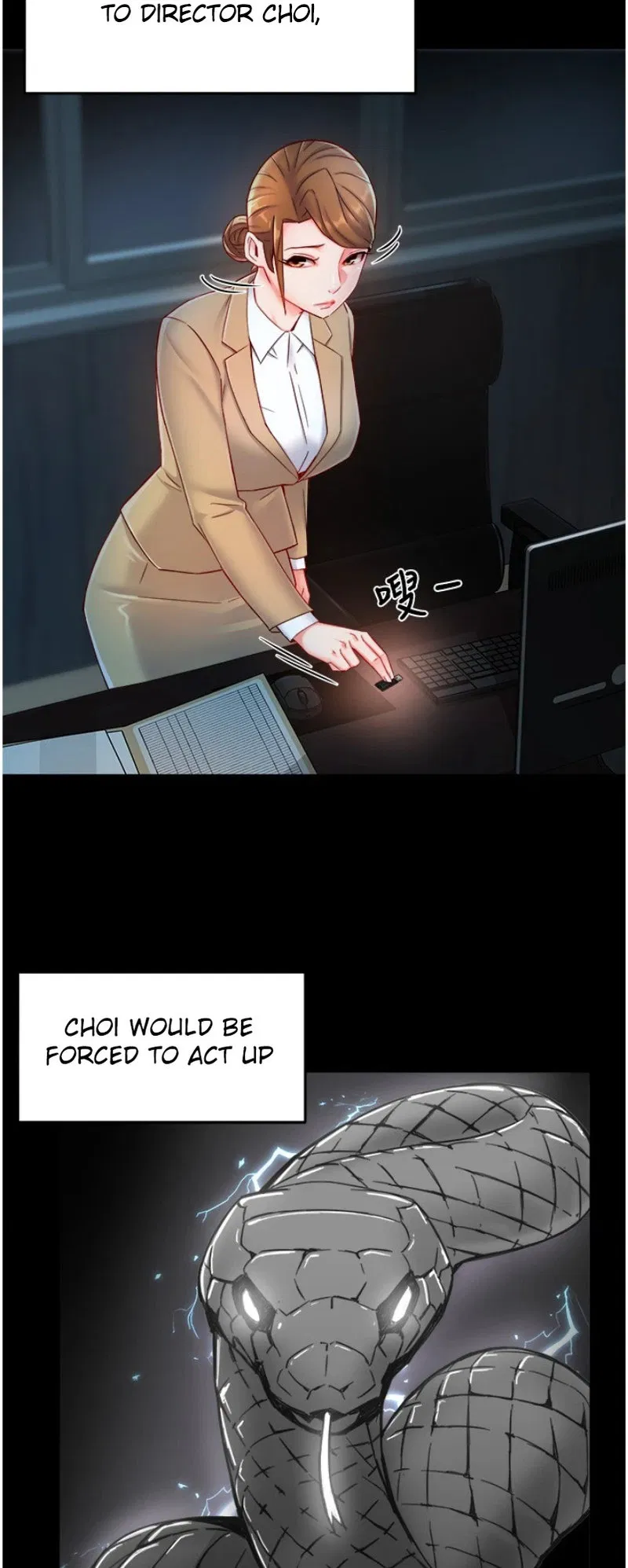 Teamleader, This is a report Engsub Chapter 54 Page 14