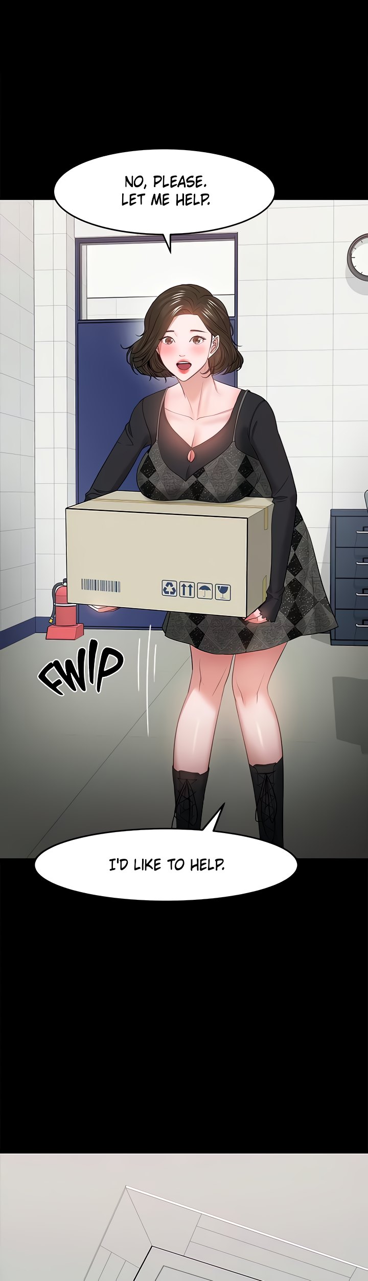 Professor, are you just going to look at me Engsub Chapter 50 Page 12