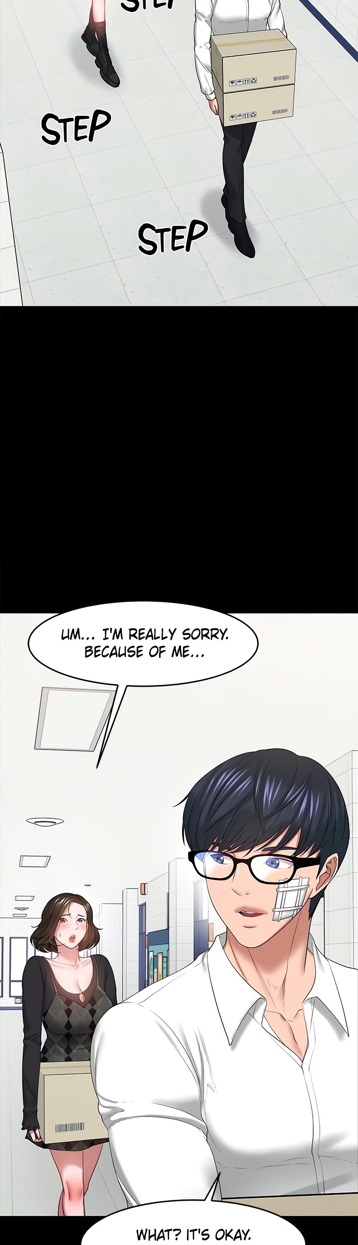 Professor, are you just going to look at me Engsub Chapter 50 Page 14