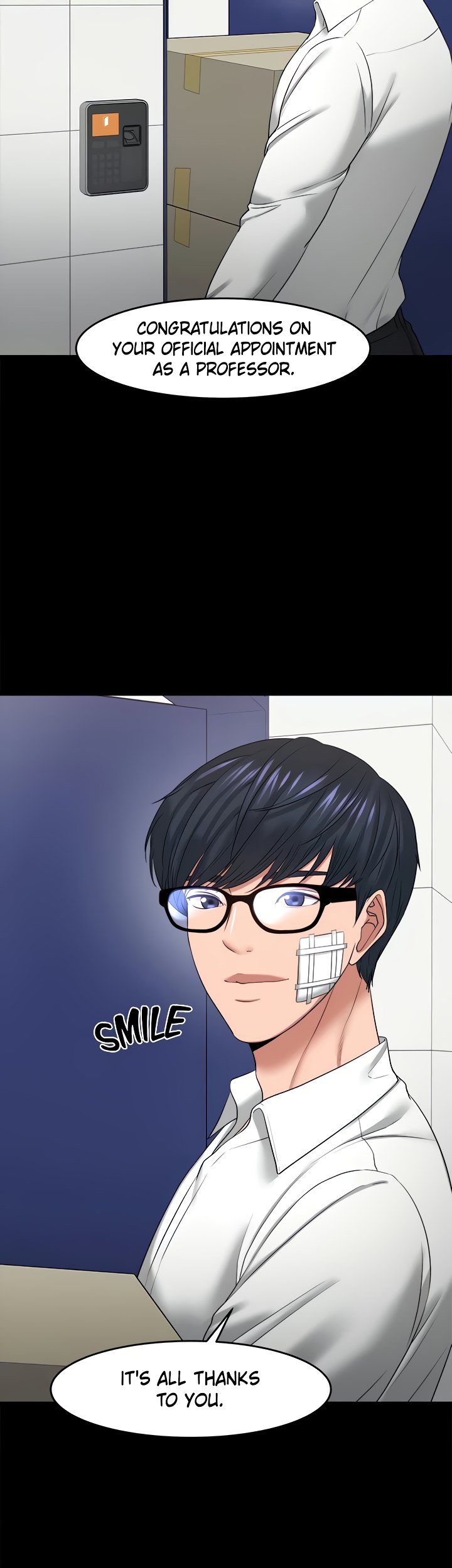 Professor, are you just going to look at me Engsub Chapter 50 Page 17