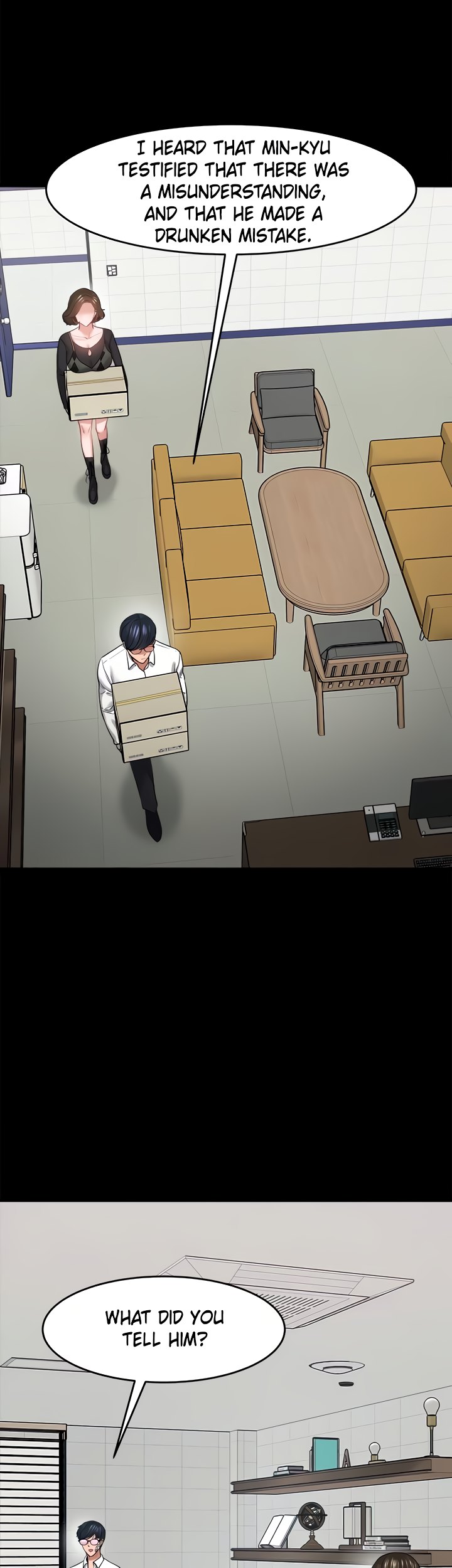 Professor, are you just going to look at me Engsub Chapter 50 Page 18