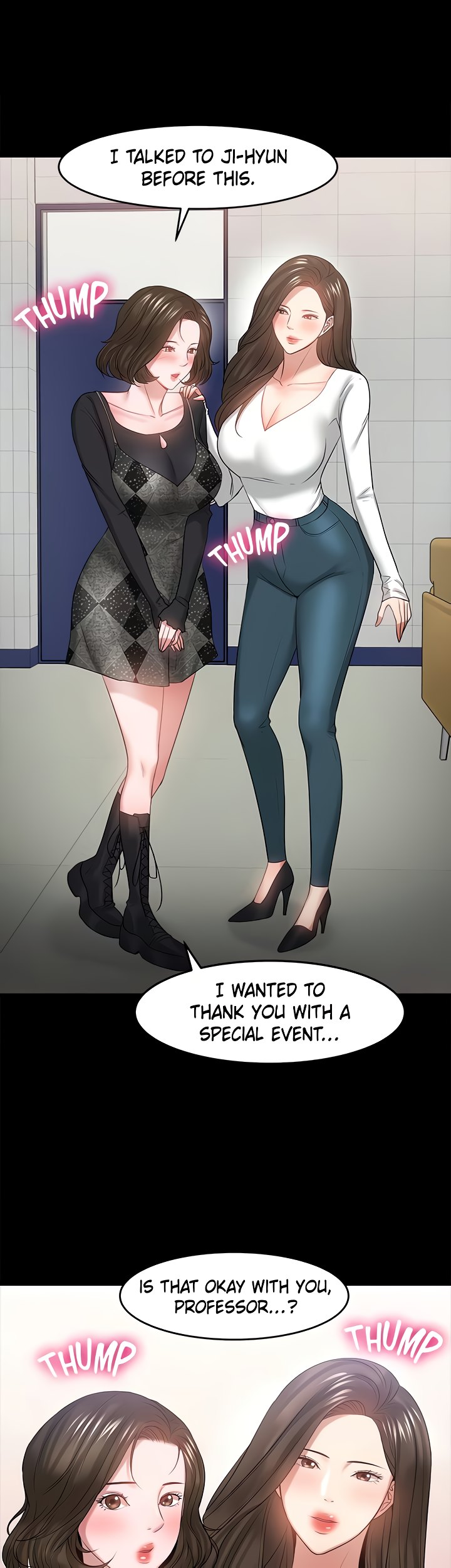 Professor, are you just going to look at me Engsub Chapter 50 Page 35