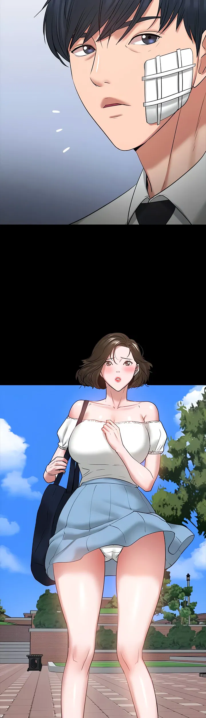 Professor, are you just going to look at me Engsub Chapter 49 Page 35