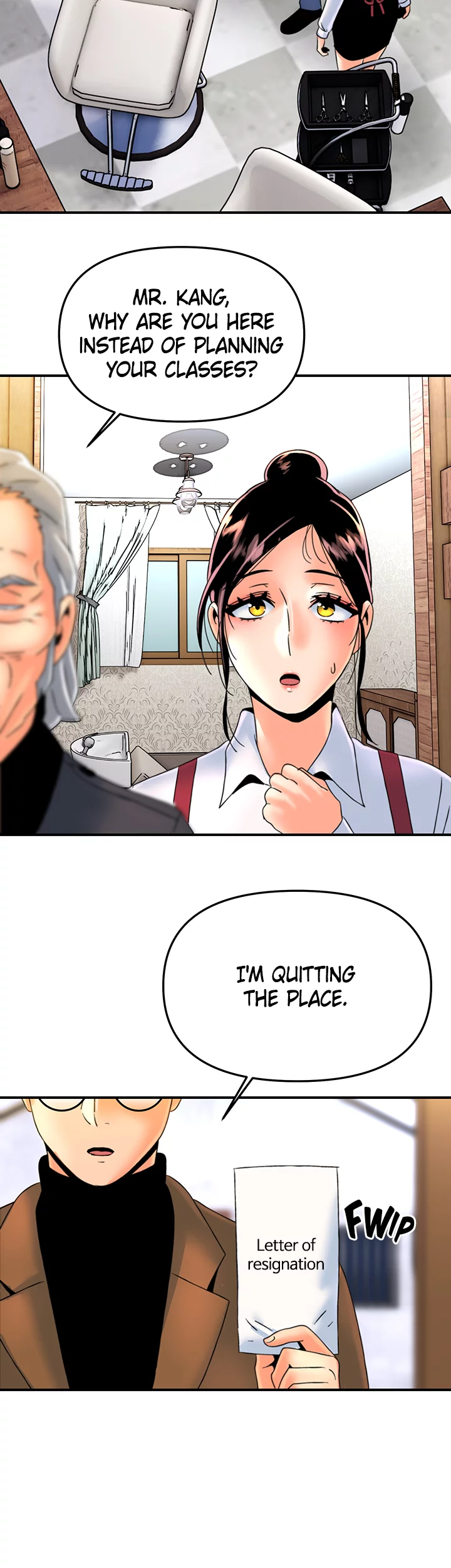 Beauty Salon Sisters Chapter 42 Page 8