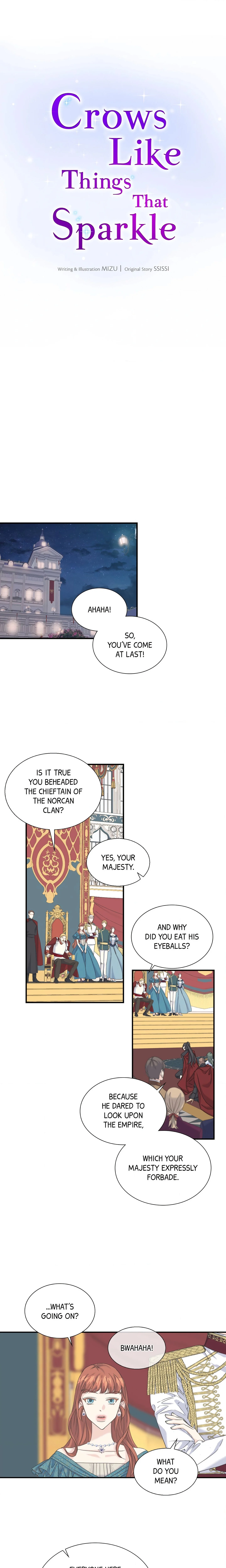Crows Like Things That Sparkle Chapter 9 Page 1
