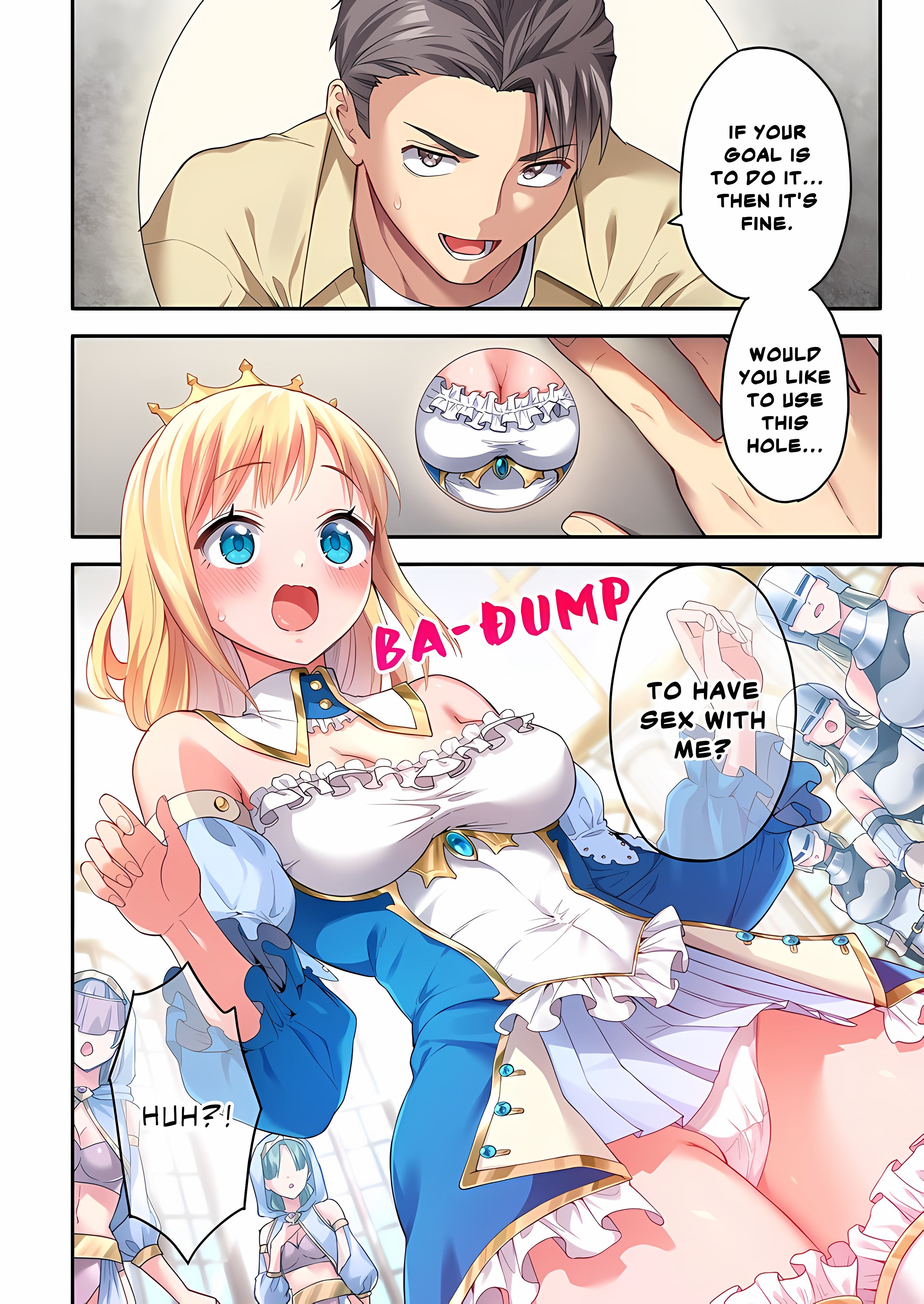 Isekai Glory Hole: It Feels Too Good Inside This Hole! (Uncensored) Chapter 1 Page 8