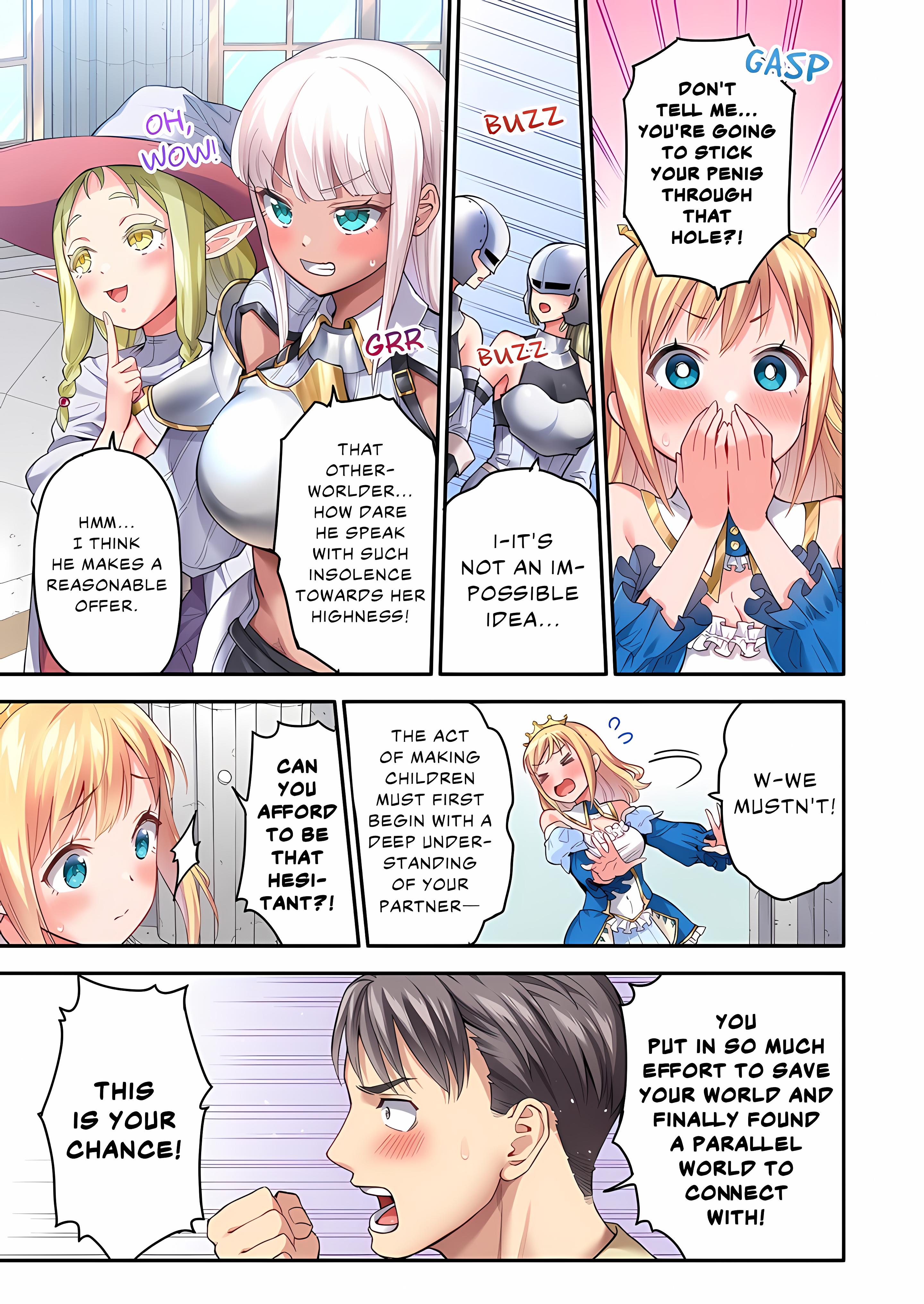 Isekai Glory Hole: It Feels Too Good Inside This Hole! (Uncensored) Chapter 1 Page 9