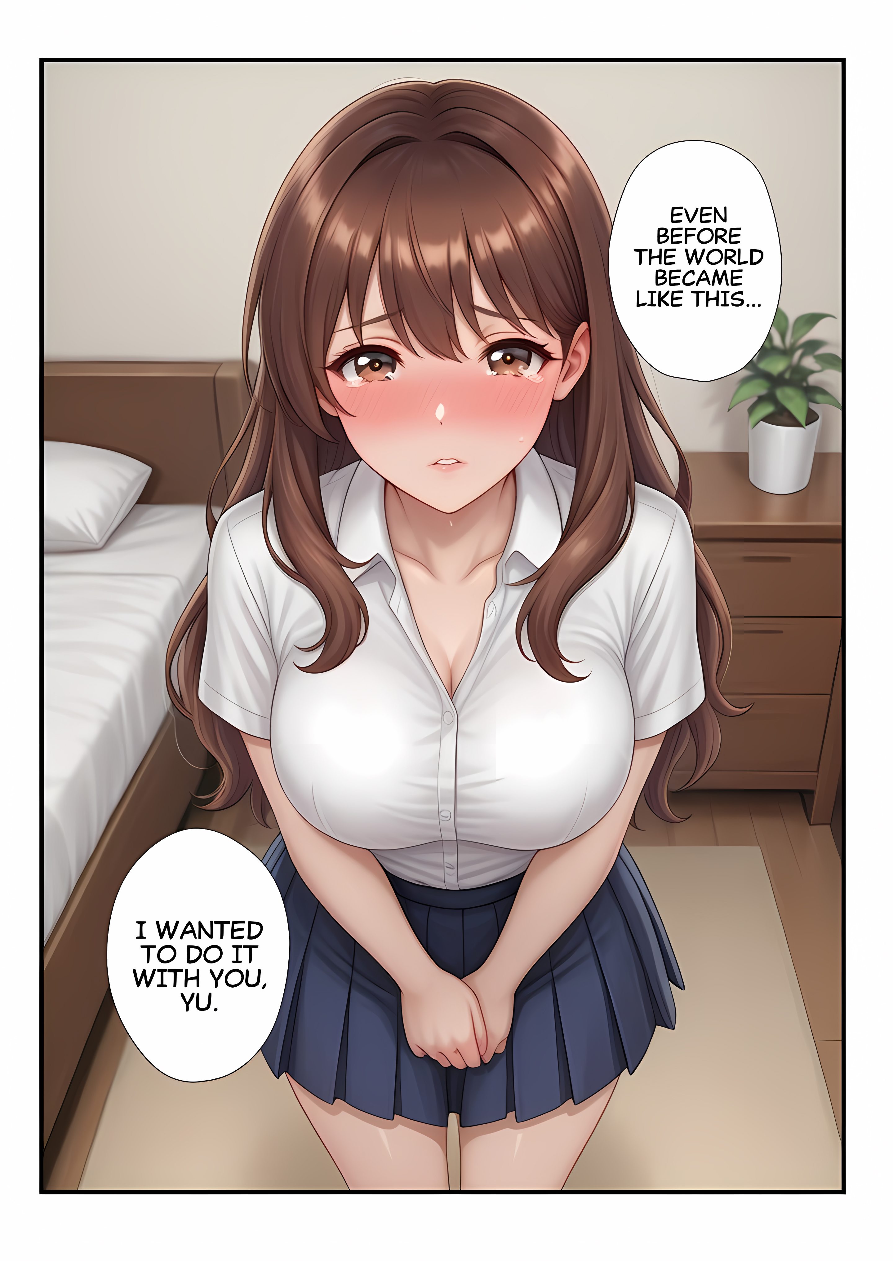 Let’s Take Care of That Banana! A Sticky Situation With a Girl Who’s Eager to Be Used (Uncensored) Chapter 1 Page 15