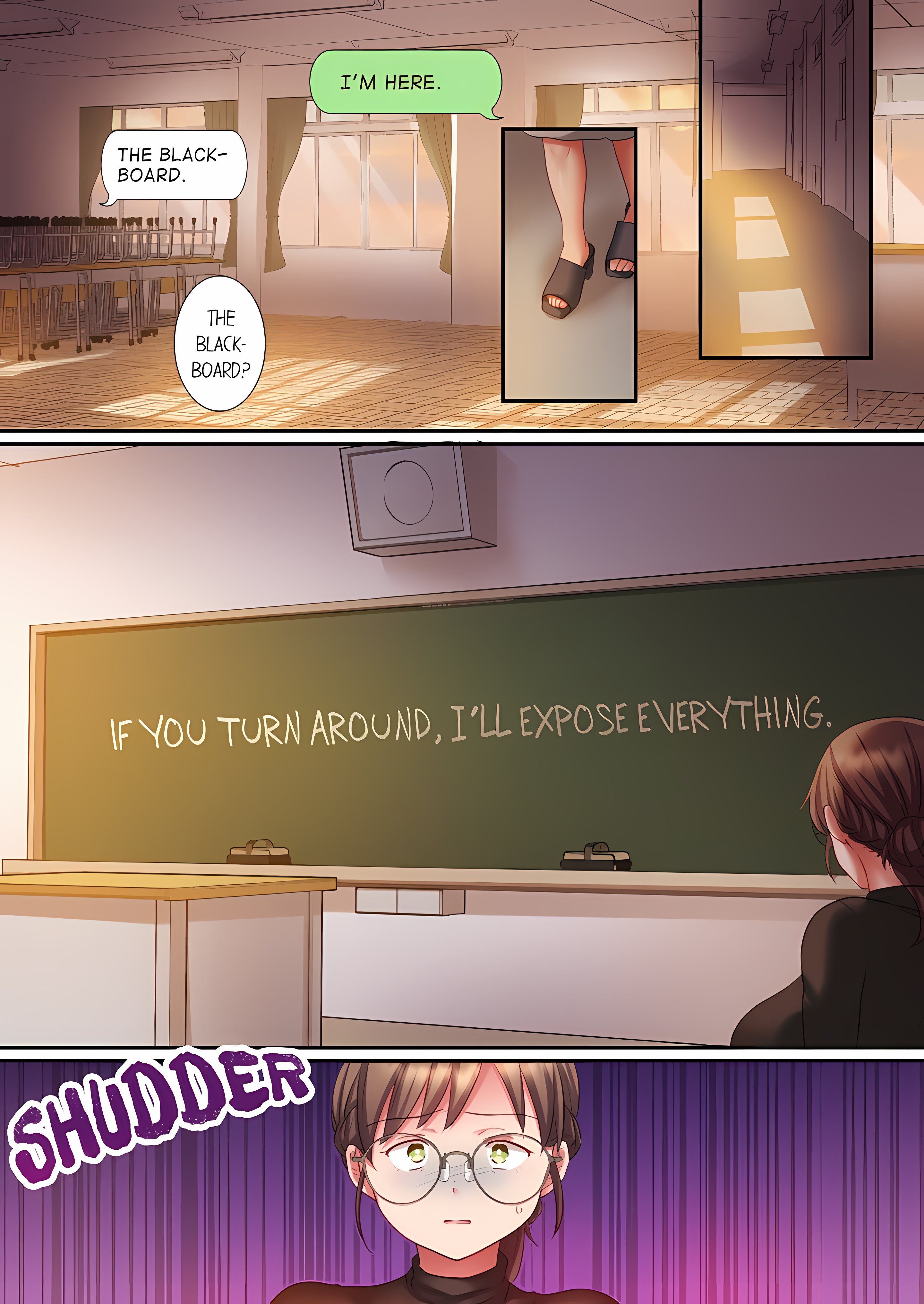 Sent to the Wrong Chat: Blackmailed by One of the Thirty Boys in My Class! (Uncensored)