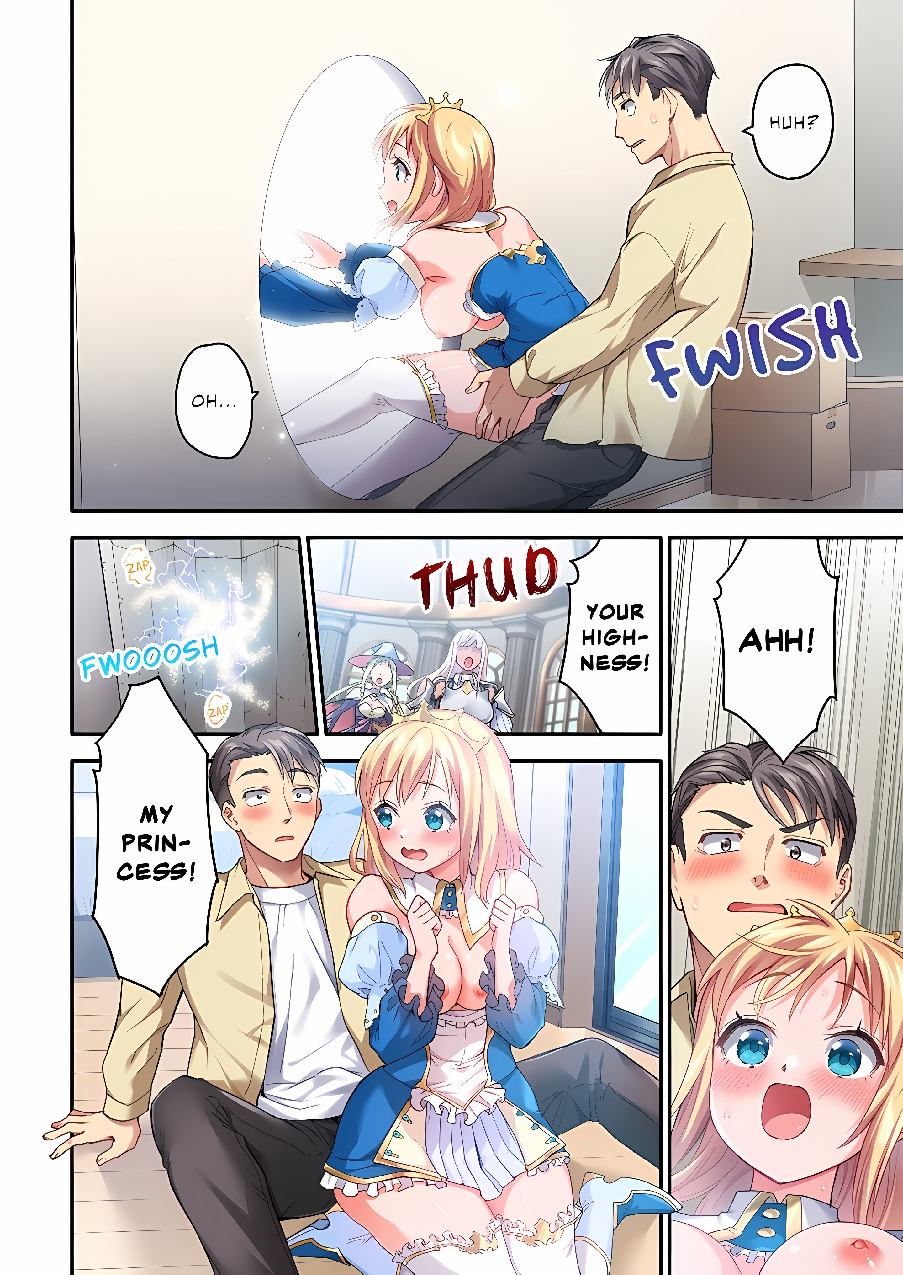 Isekai Glory Hole: It Feels Too Good Inside This Hole! (Uncensored) Chapter 1 Page 24