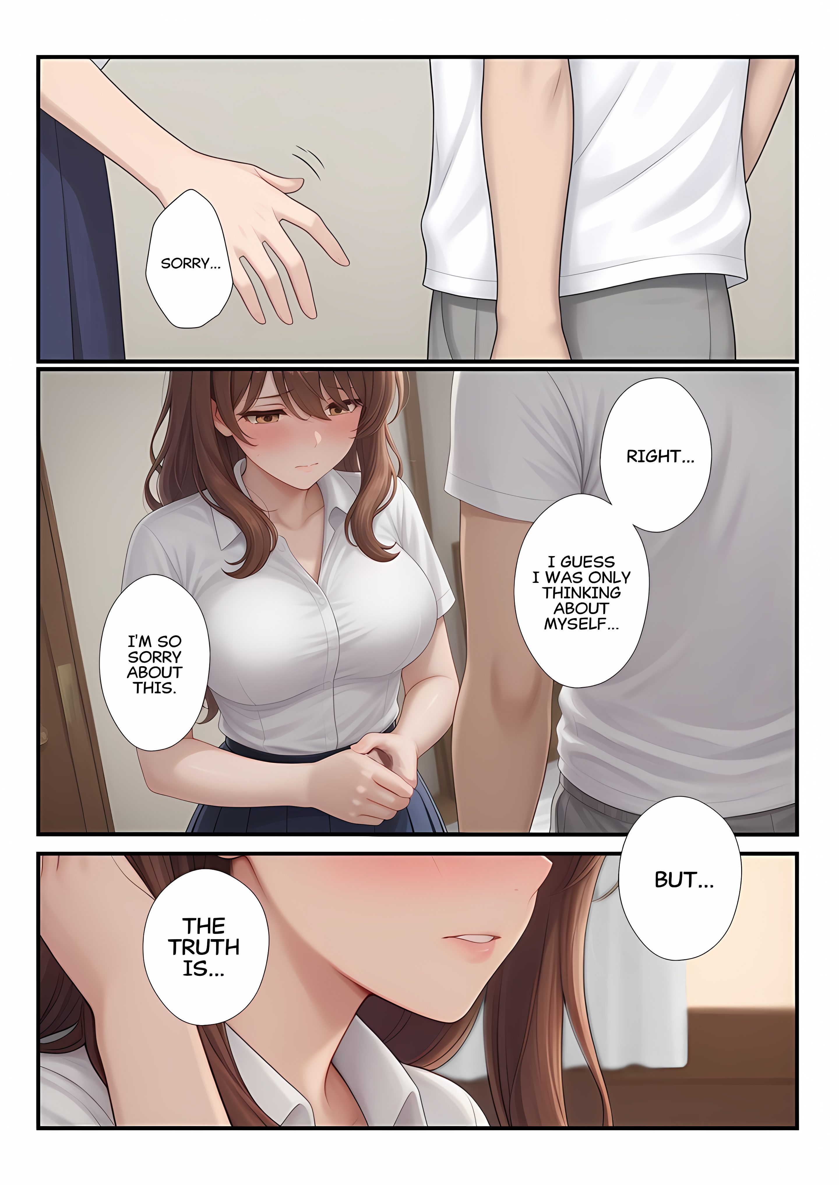 Let’s Take Care of That Banana! A Sticky Situation With a Girl Who’s Eager to Be Used (Uncensored) Chapter 1 Page 14