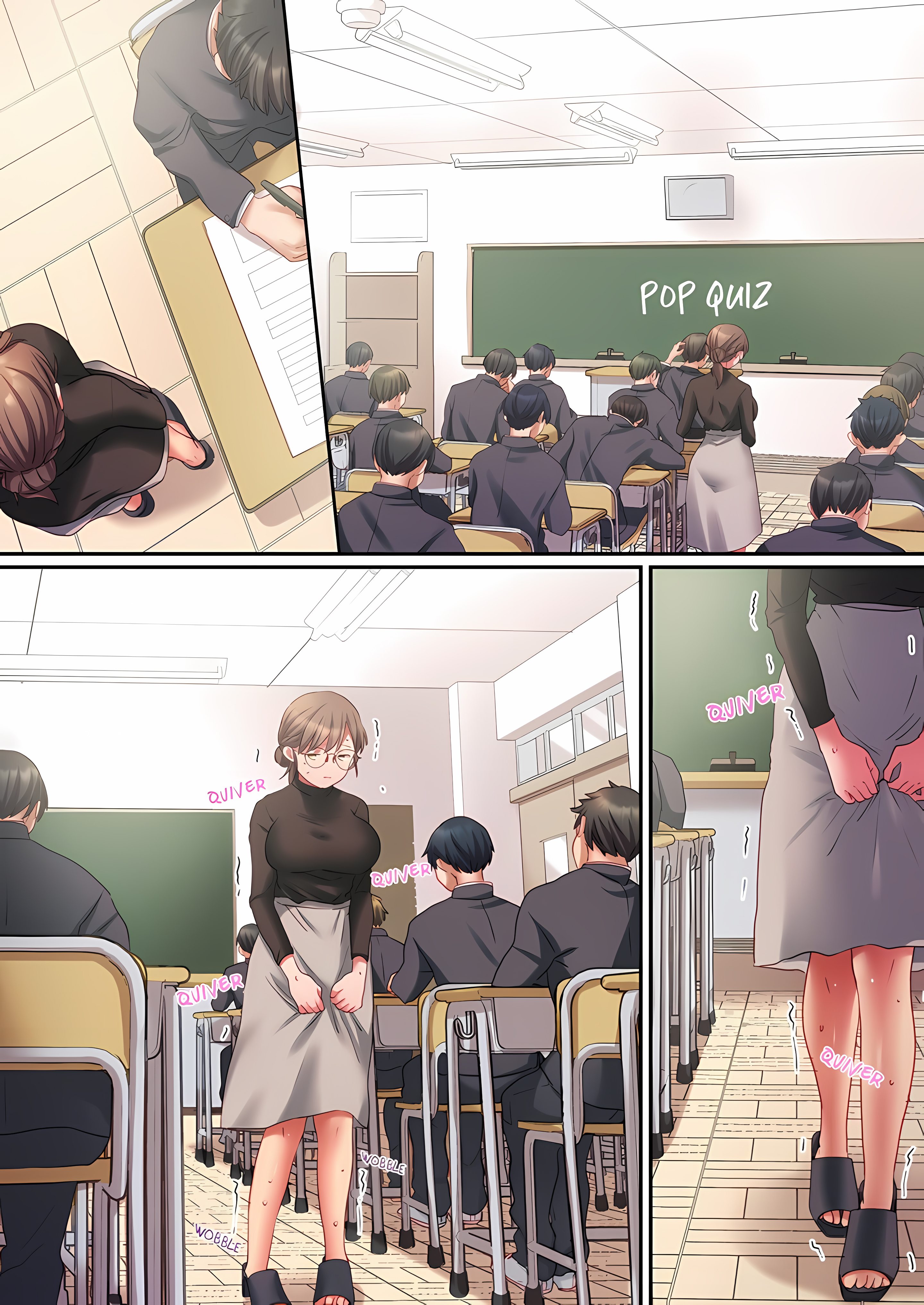 Sent to the Wrong Chat: Blackmailed by One of the Thirty Boys in My Class! (Uncensored)