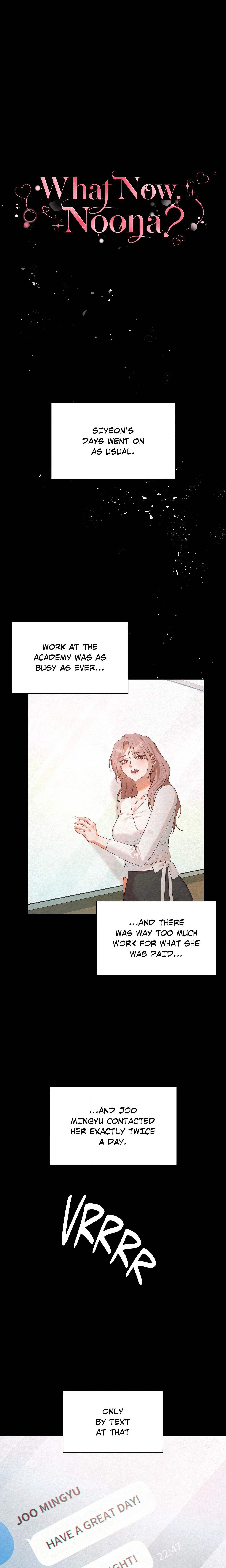 What Now, Noona?
