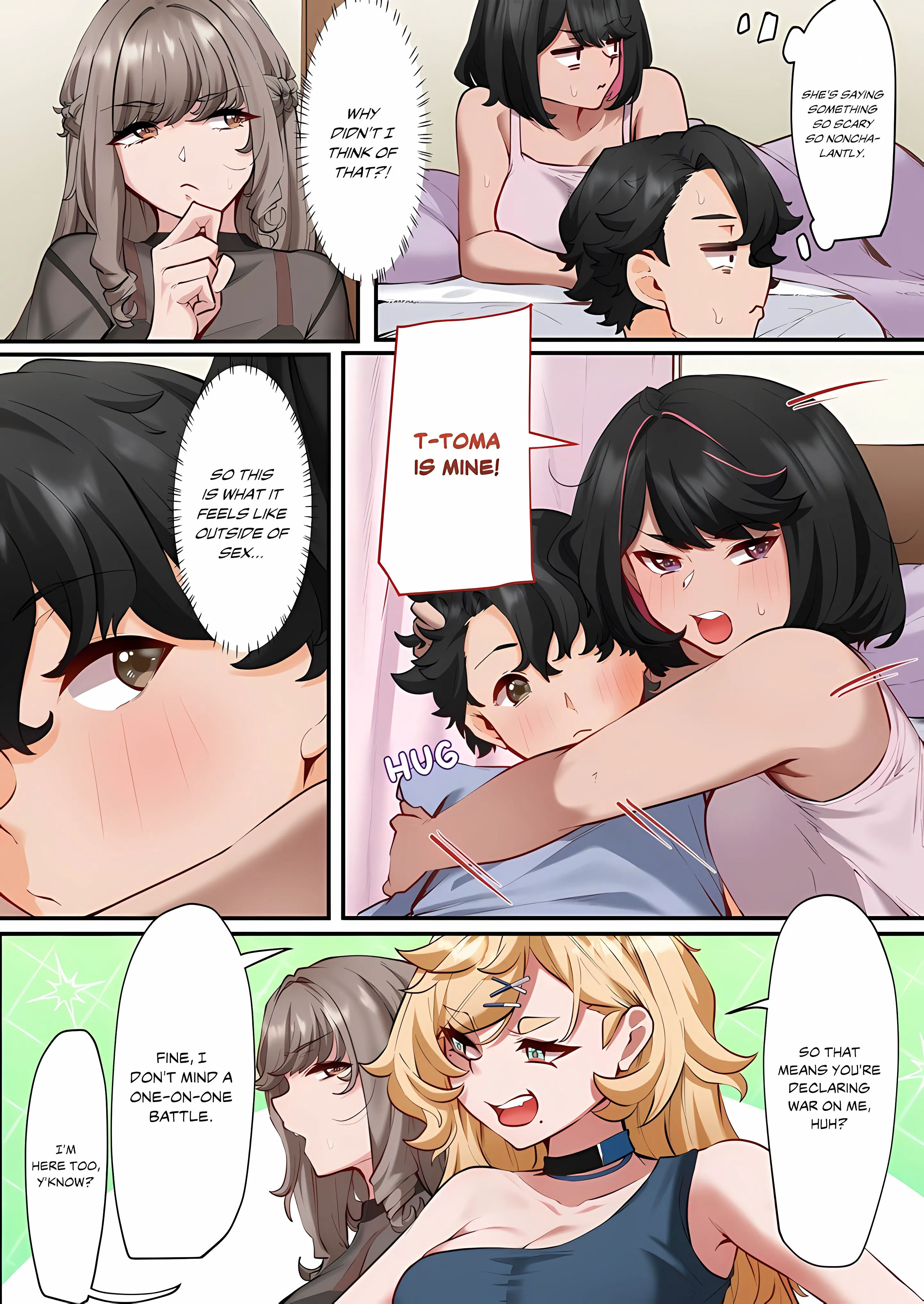 Hot Spring Love Affair: I’m Looking for a Girlfriend, but These Girls Just Want Sex! Chapter 13 Page 3