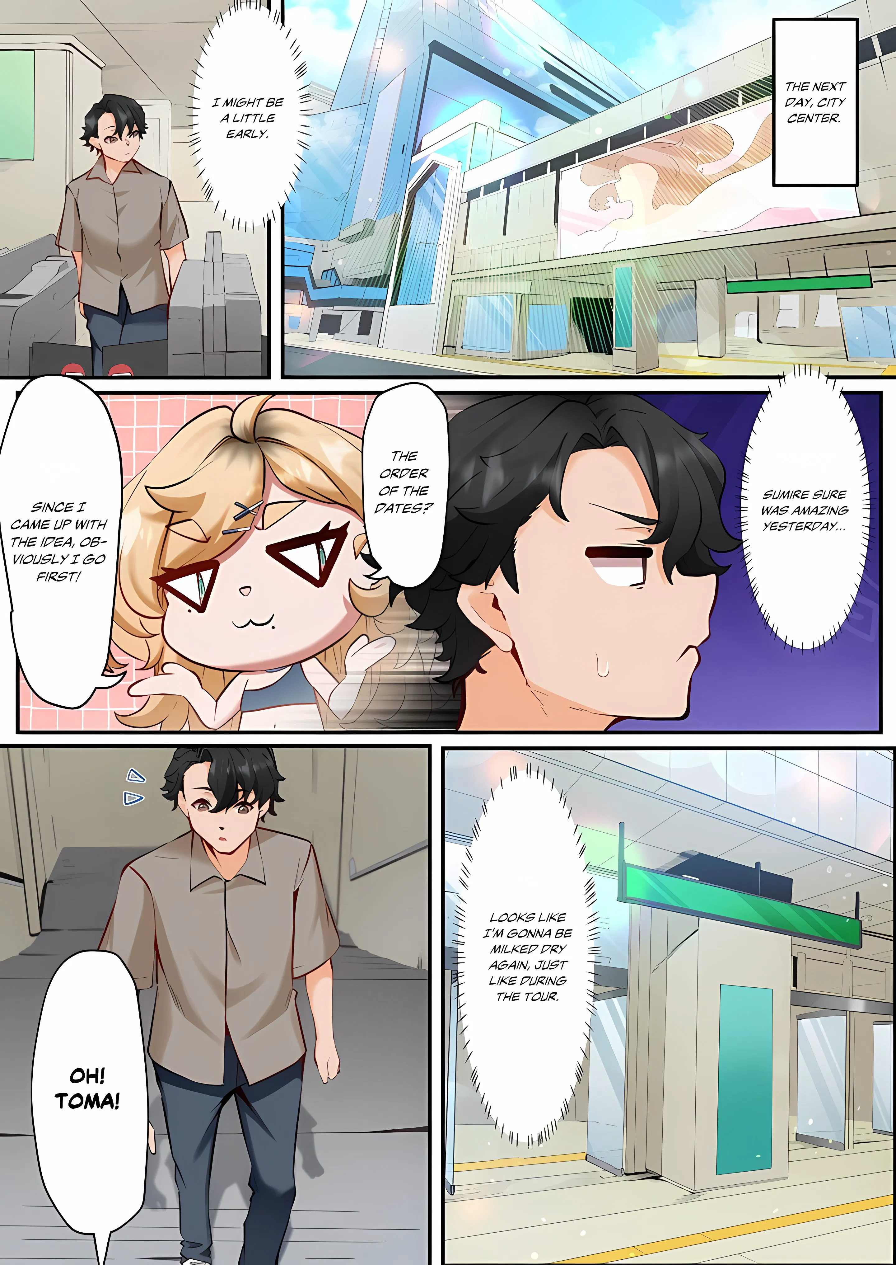 Hot Spring Love Affair: I’m Looking for a Girlfriend, but These Girls Just Want Sex! Chapter 13 Page 6