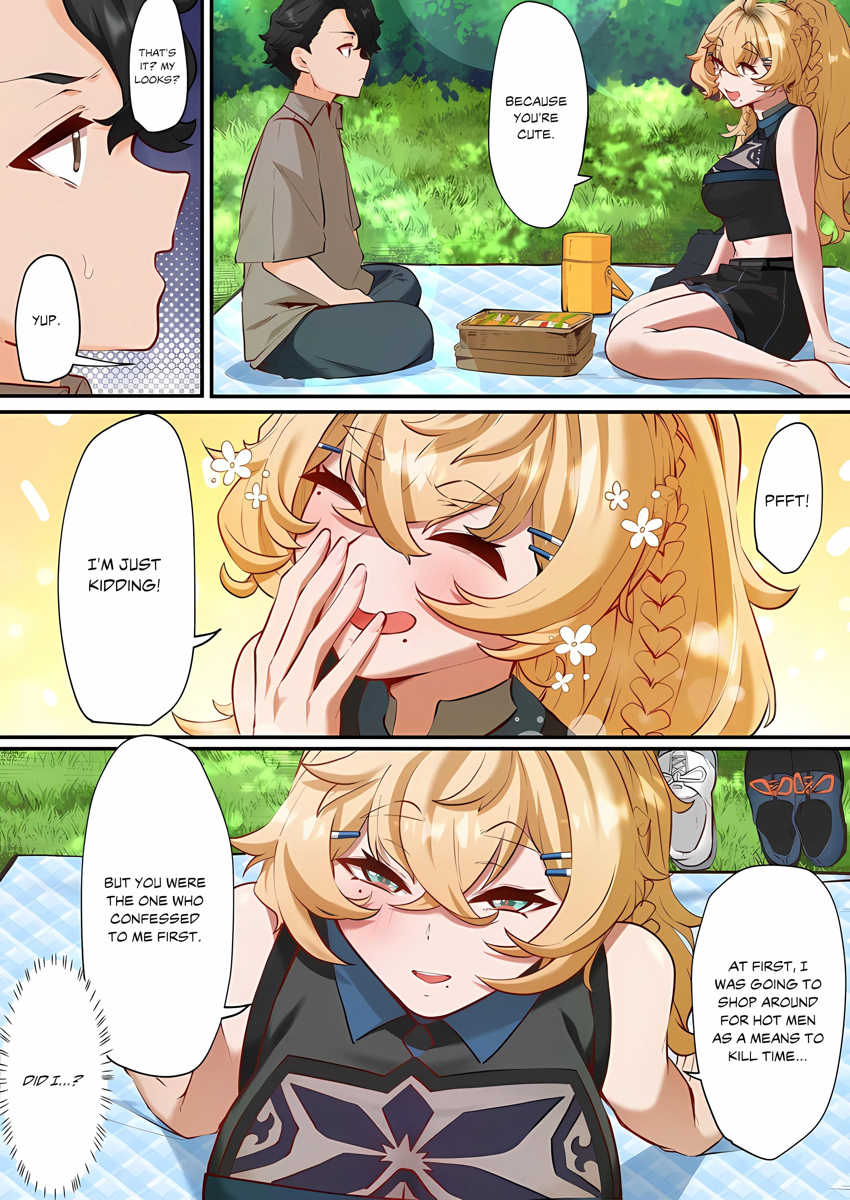 Hot Spring Love Affair: I’m Looking for a Girlfriend, but These Girls Just Want Sex! Chapter 13 Page 12