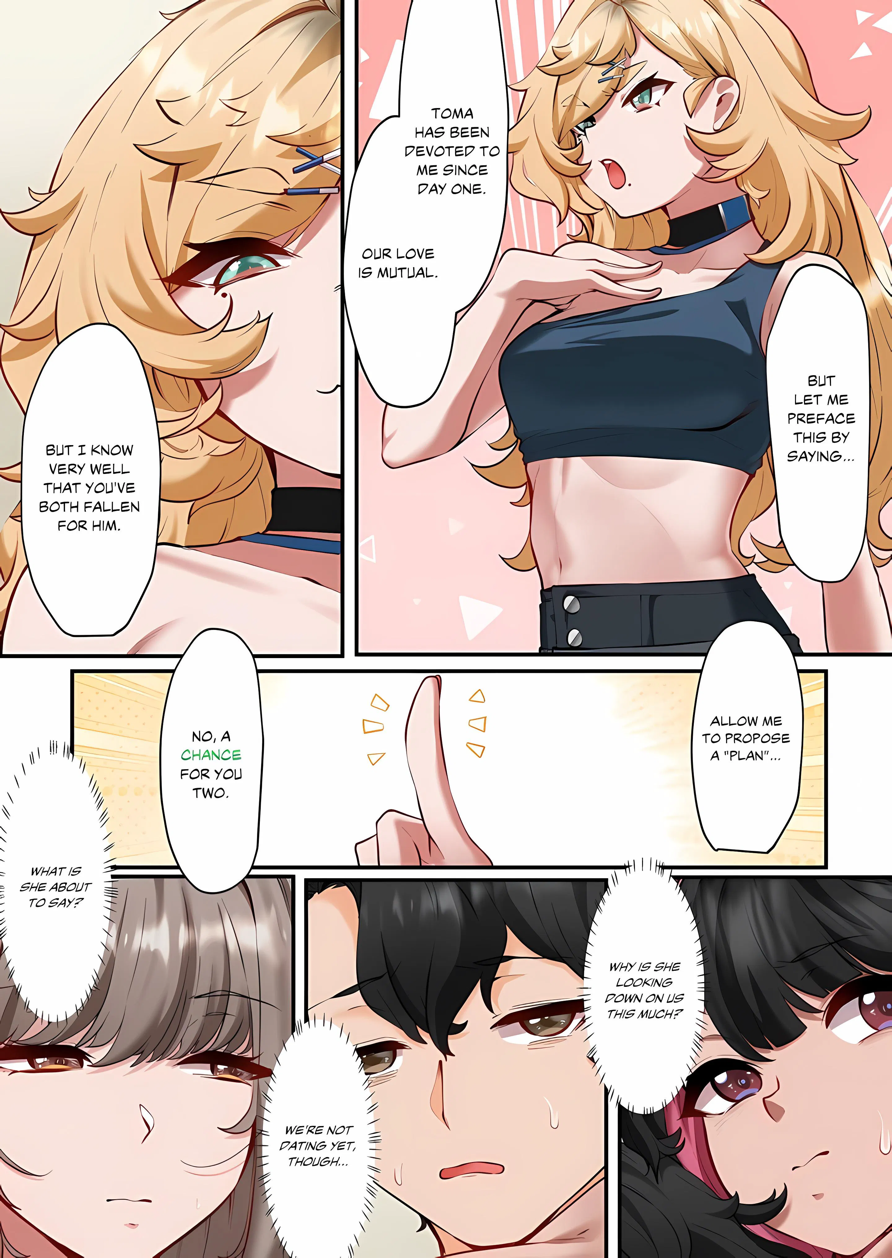 Hot Spring Love Affair: I’m Looking for a Girlfriend, but These Girls Just Want Sex! Chapter 13 Page 4