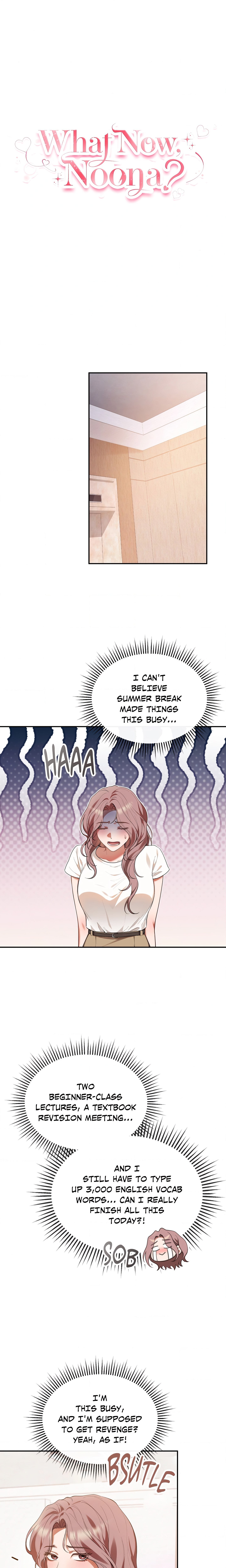 What Now, Noona? Chapter 2 Page 1