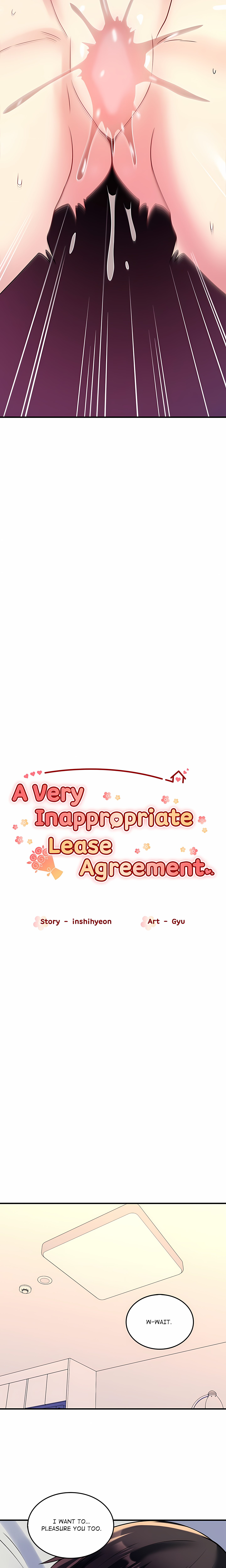 A Very Inappropriate Lease Agreement