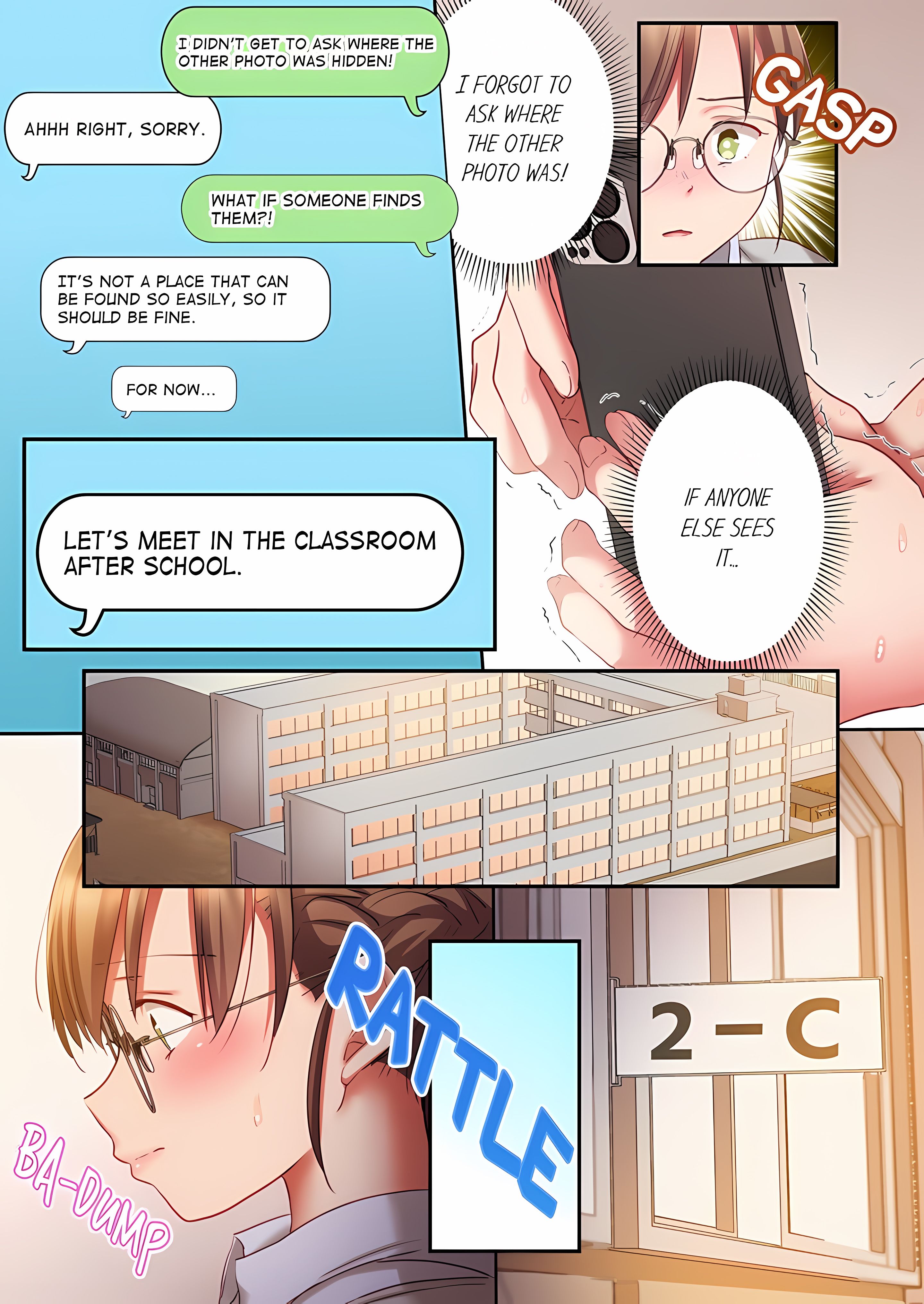 Sent to the Wrong Chat: Blackmailed by One of the Thirty Boys in My Class! (Uncensored)