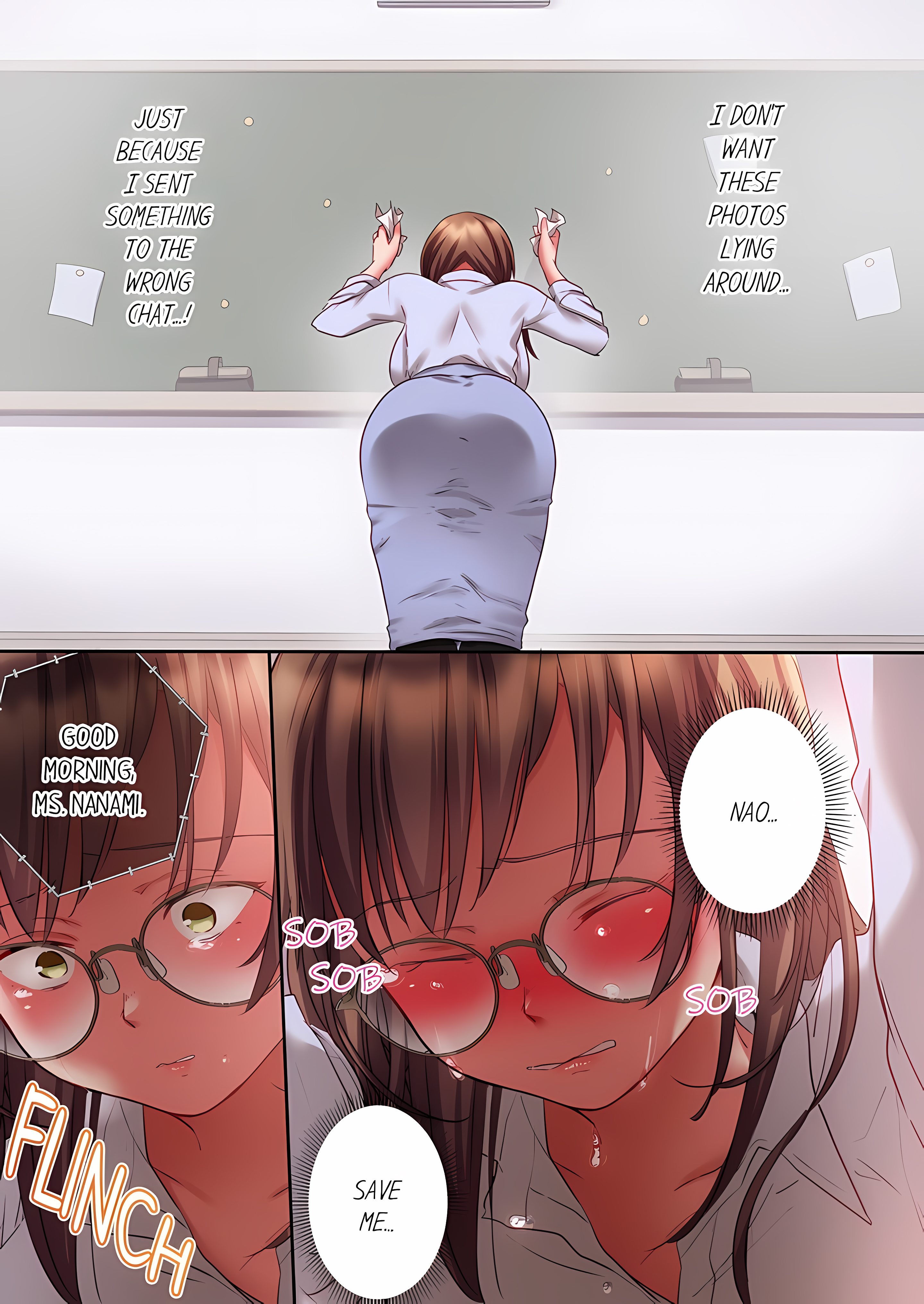 Sent to the Wrong Chat: Blackmailed by One of the Thirty Boys in My Class! (Uncensored)