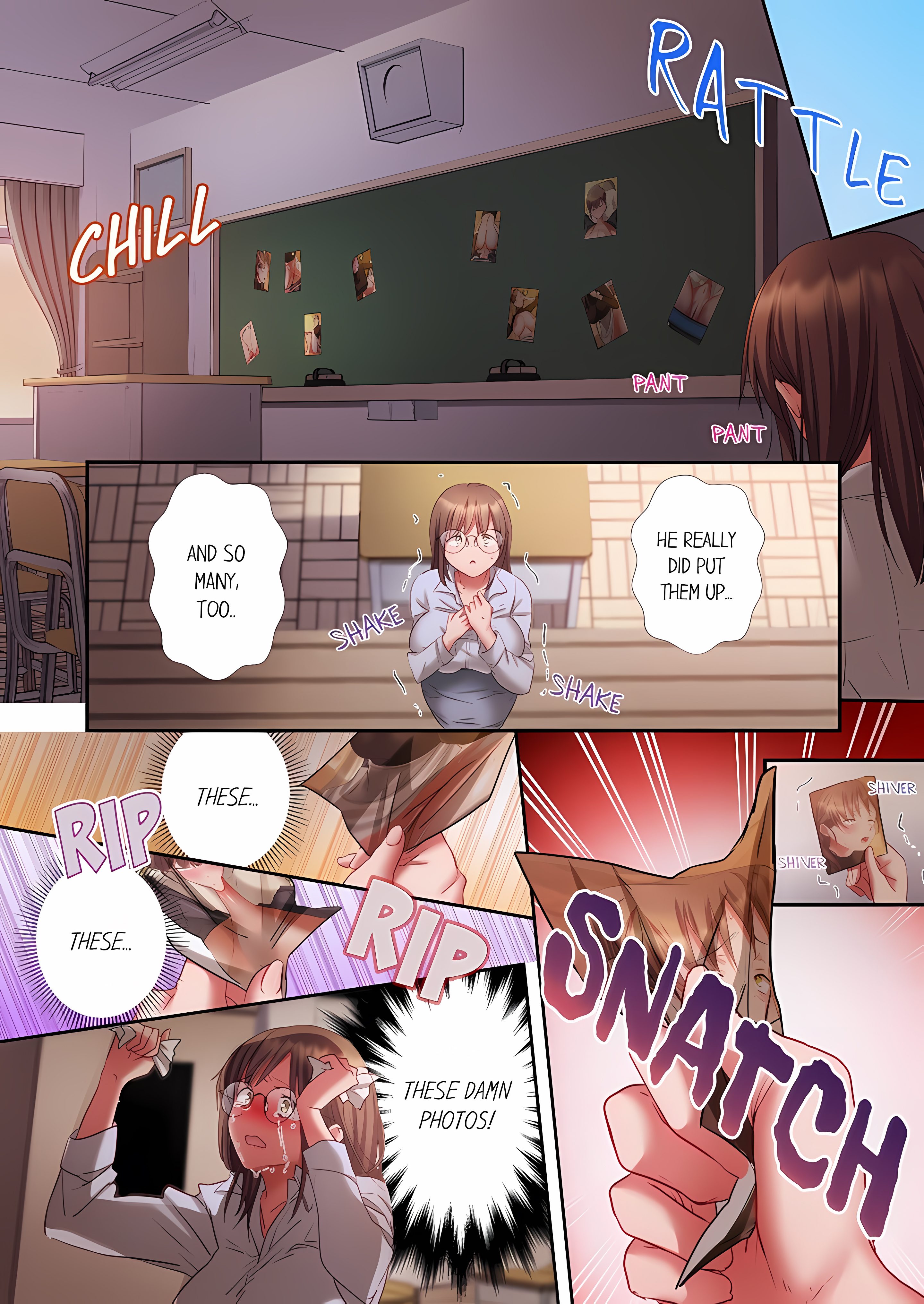 Sent to the Wrong Chat: Blackmailed by One of the Thirty Boys in My Class! (Uncensored)
