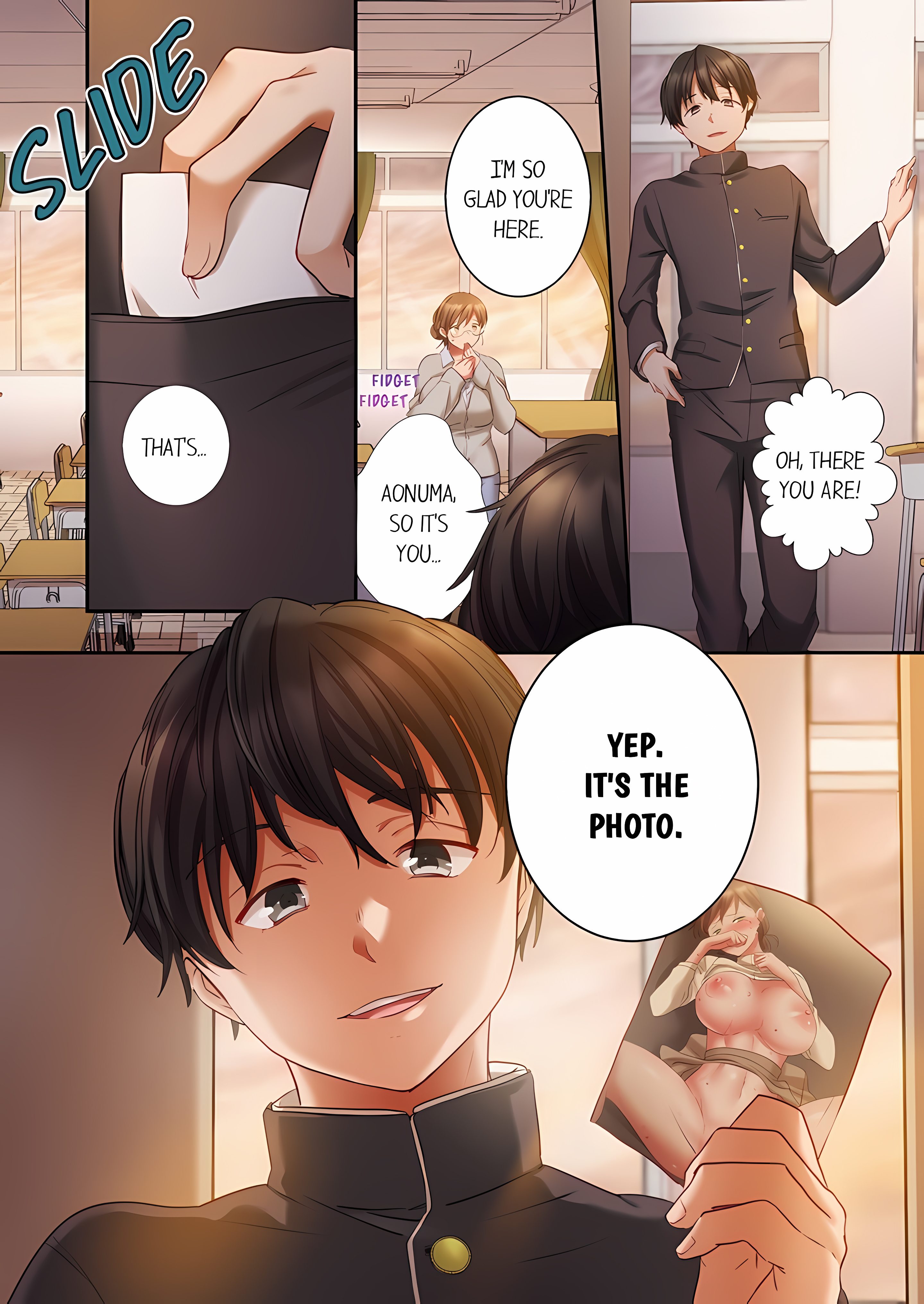 Sent to the Wrong Chat: Blackmailed by One of the Thirty Boys in My Class! (Uncensored)