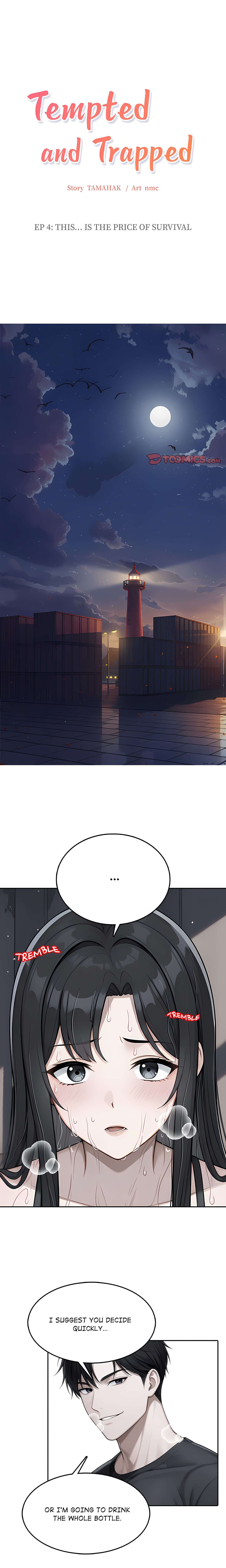 Tempted and Trapped Chapter 4 Page 1