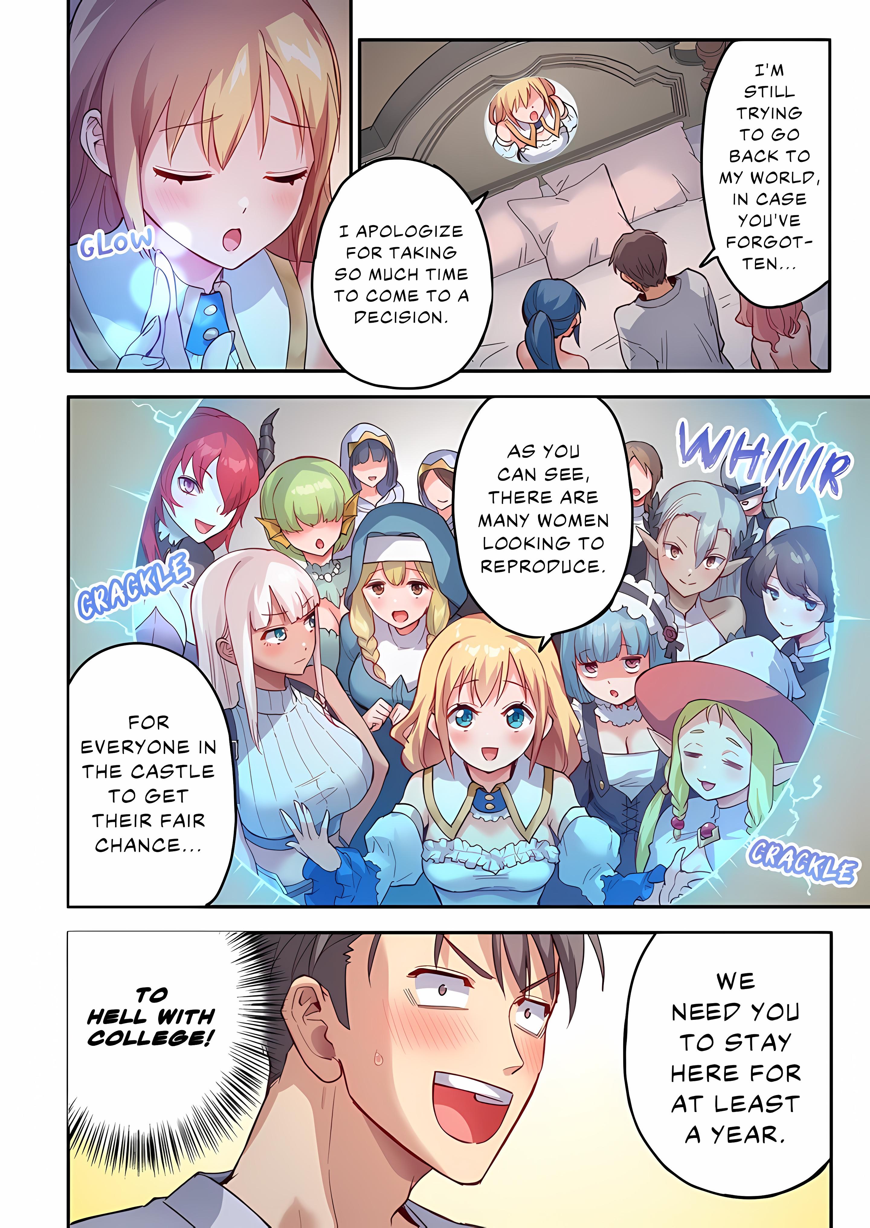 Isekai Glory Hole: It Feels Too Good Inside This Hole! (Uncensored) Chapter 4 Page 24