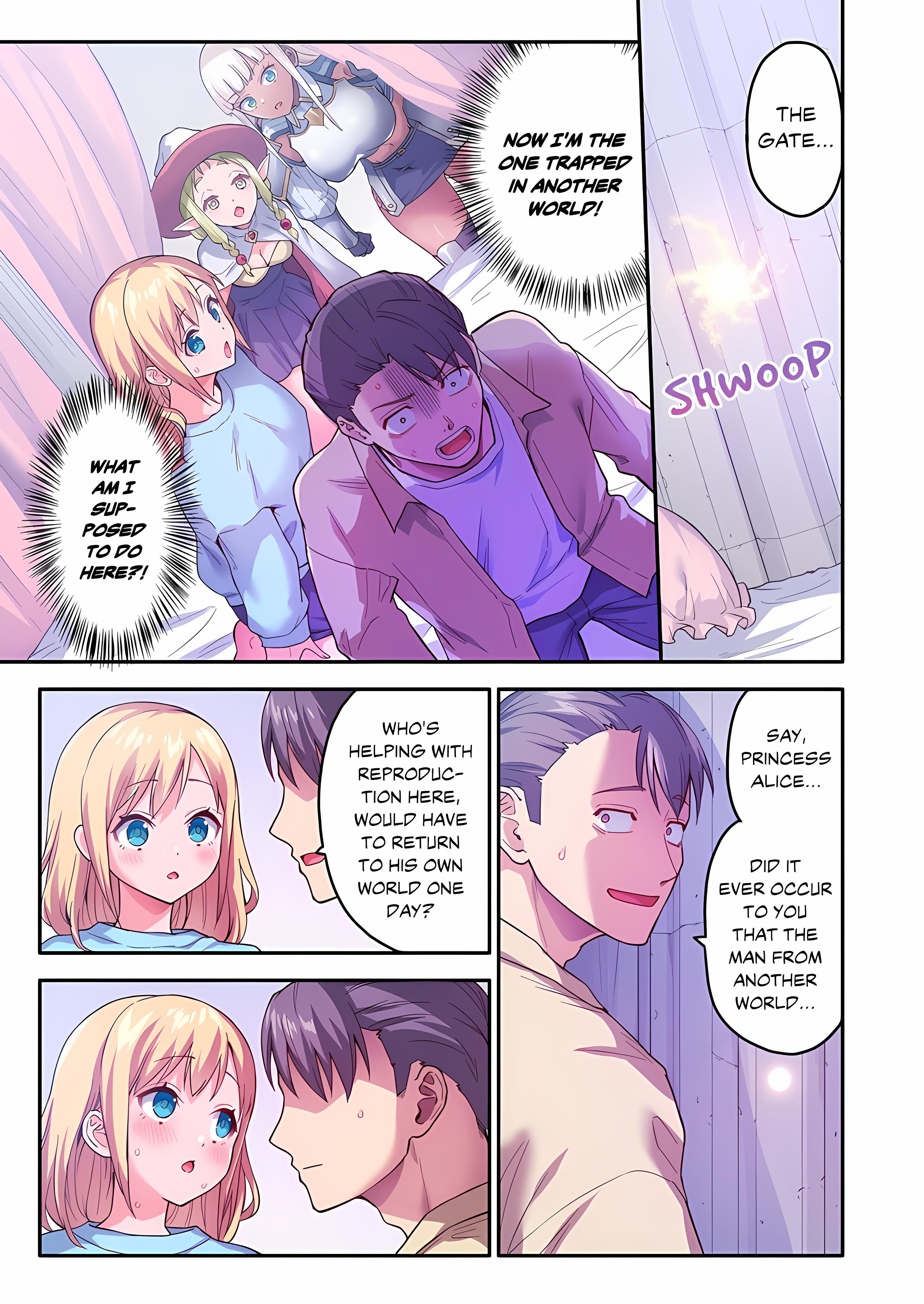 Isekai Glory Hole: It Feels Too Good Inside This Hole! (Uncensored) Chapter 4 Page 1