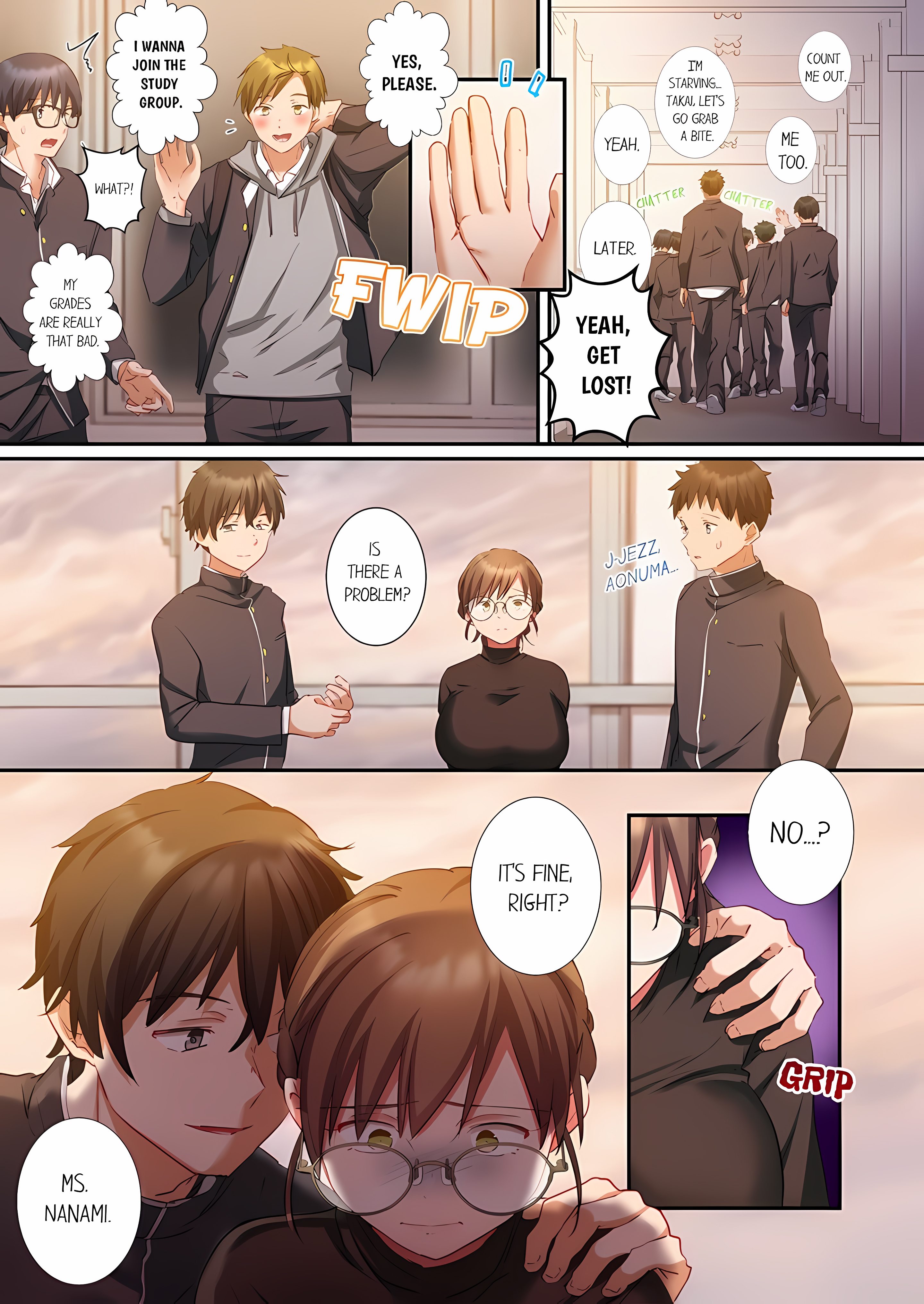 Sent to the Wrong Chat: Blackmailed by One of the Thirty Boys in My Class! (Uncensored)