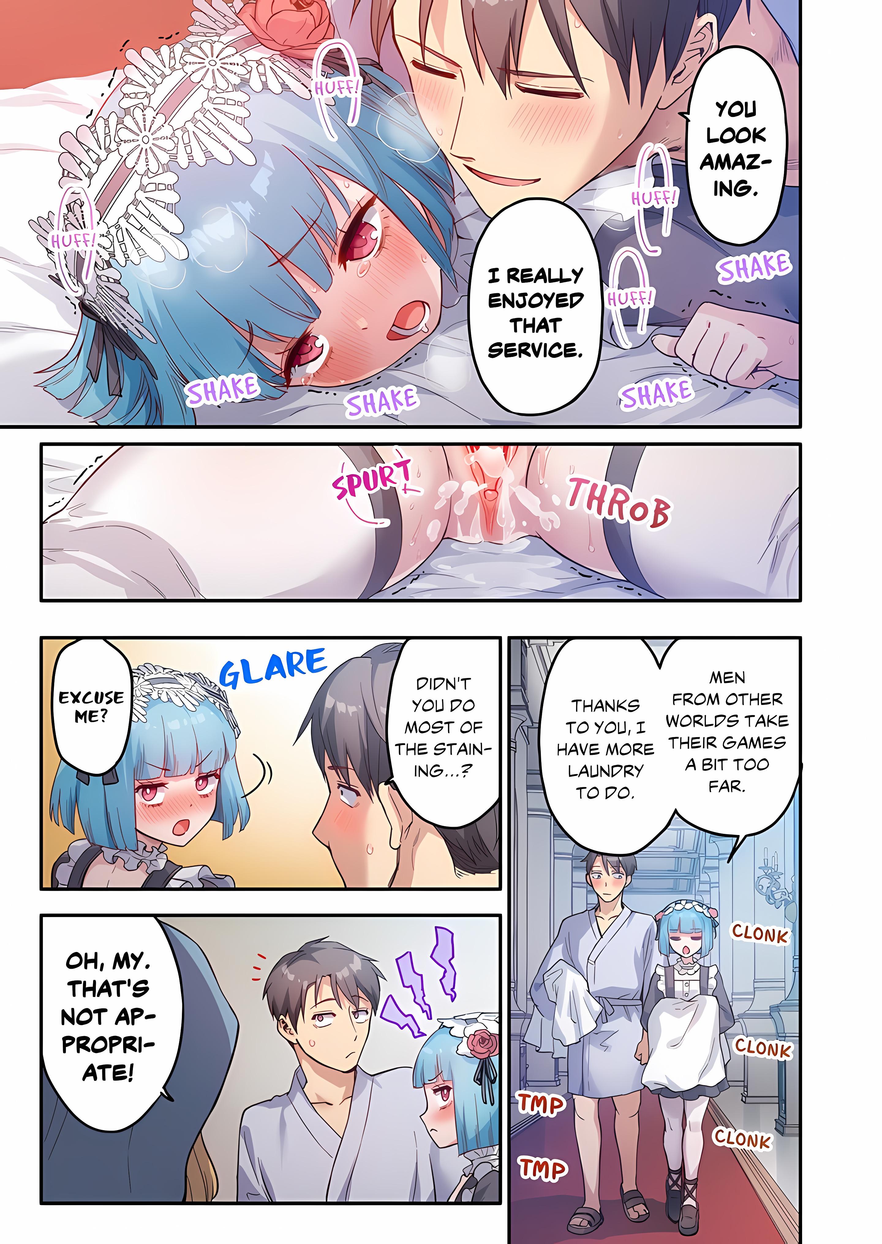 Isekai Glory Hole: It Feels Too Good Inside This Hole! (Uncensored) Chapter 5 Page 23