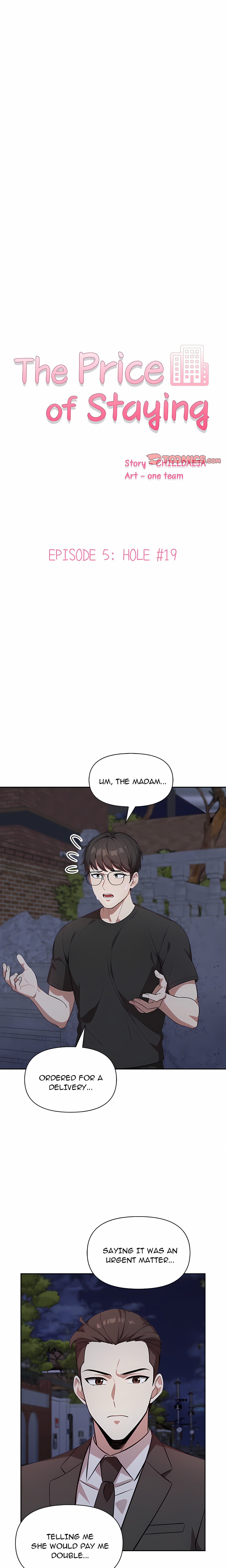 The Price of Staying Chapter 5 Page 1