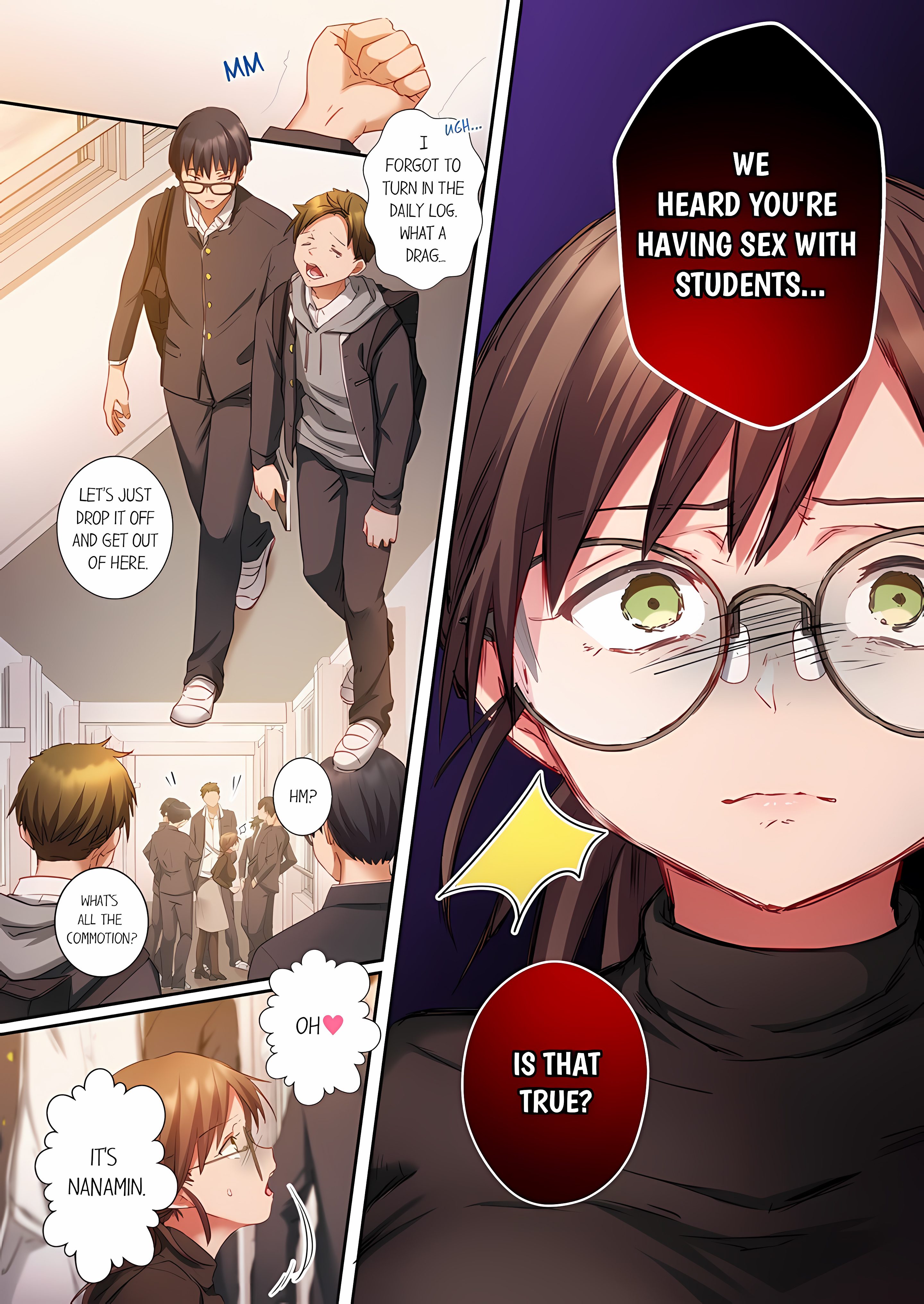 Sent to the Wrong Chat: Blackmailed by One of the Thirty Boys in My Class! (Uncensored)