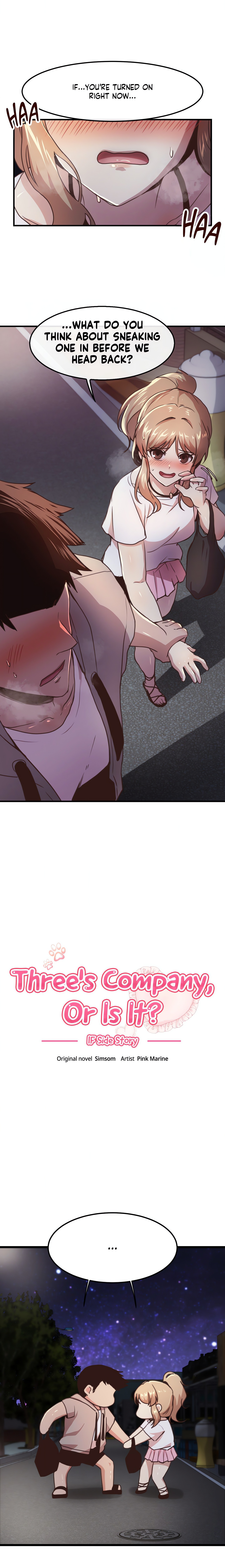 Three’s Company, Or Is It? Chapter 17 Page 1