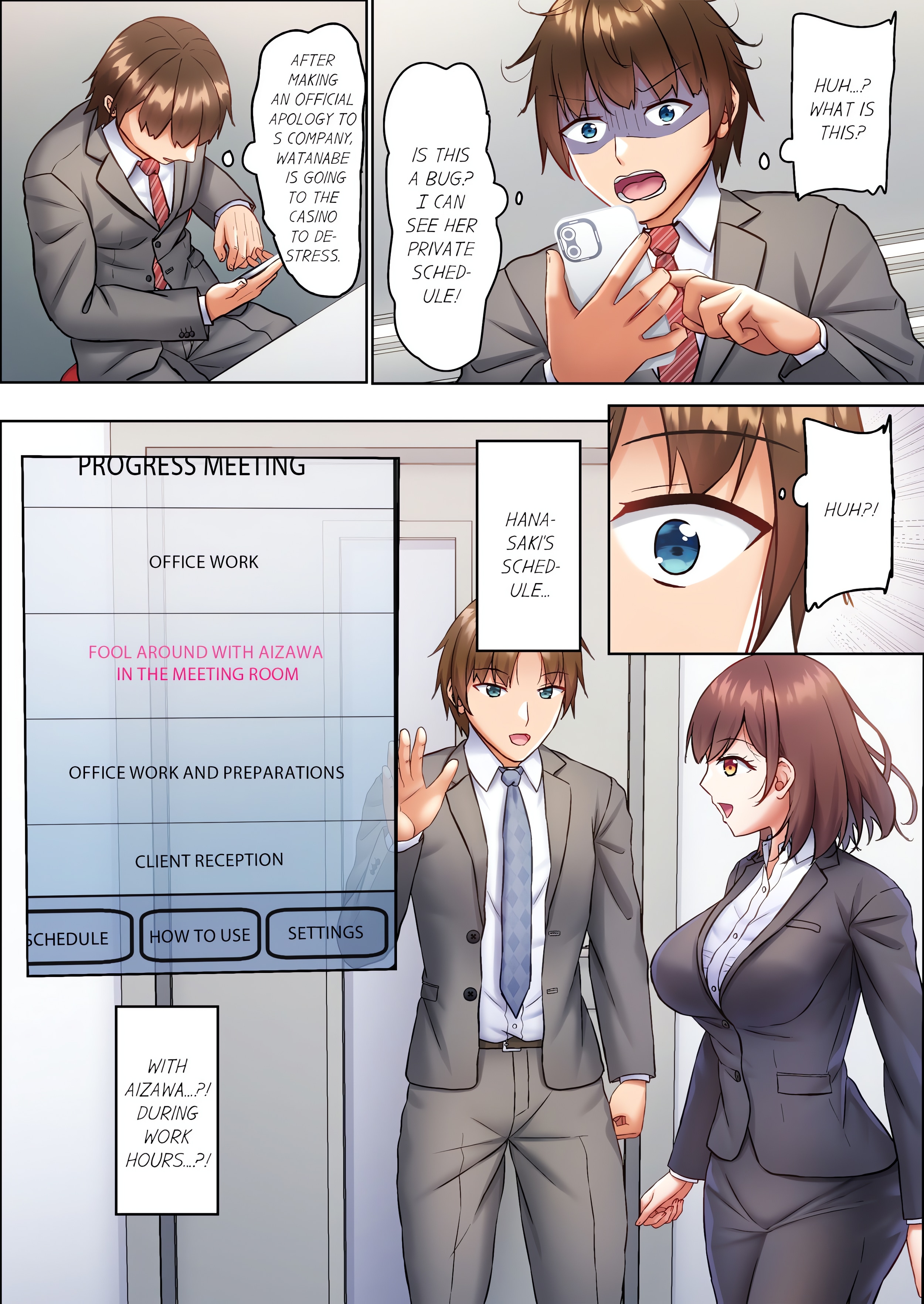 Manipulation Calendar – Controlling the Female Staff’s Schedules as I Please Chapter 1 Page 8