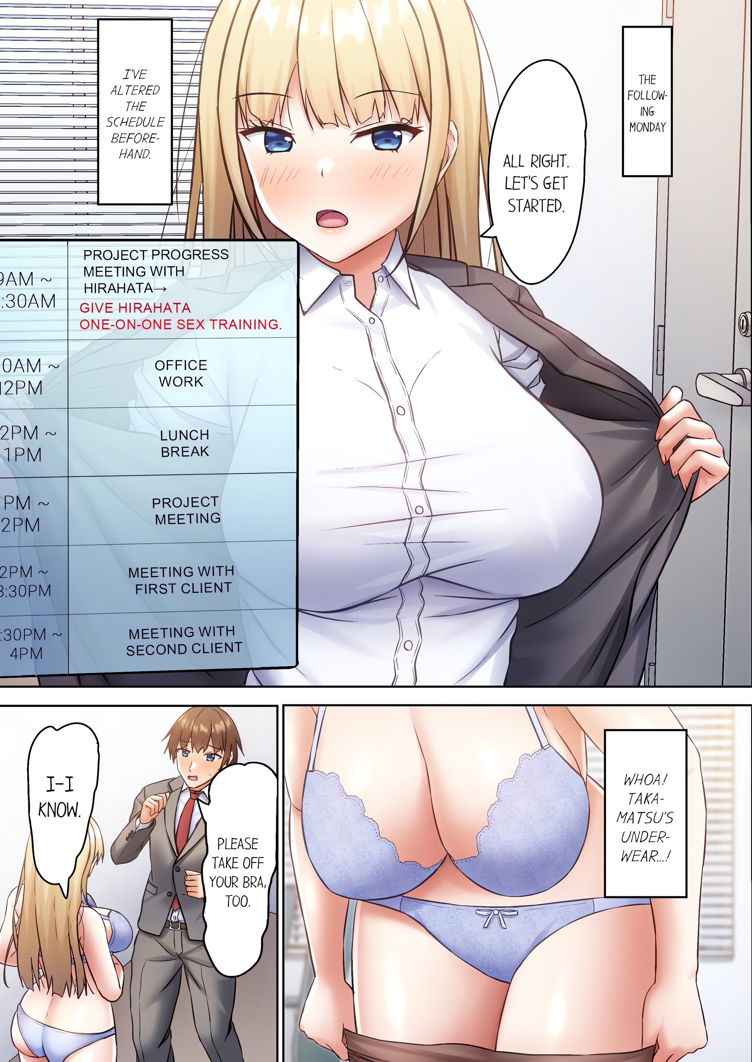 Manipulation Calendar – Controlling the Female Staff’s Schedules as I Please Chapter 5 Page 3