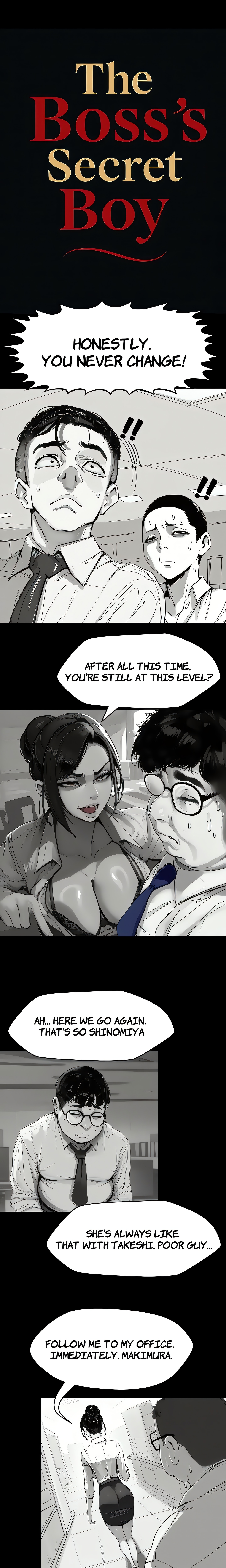 The Boss’s Secret Boy (Uncensored) Chapter 1 Page 1
