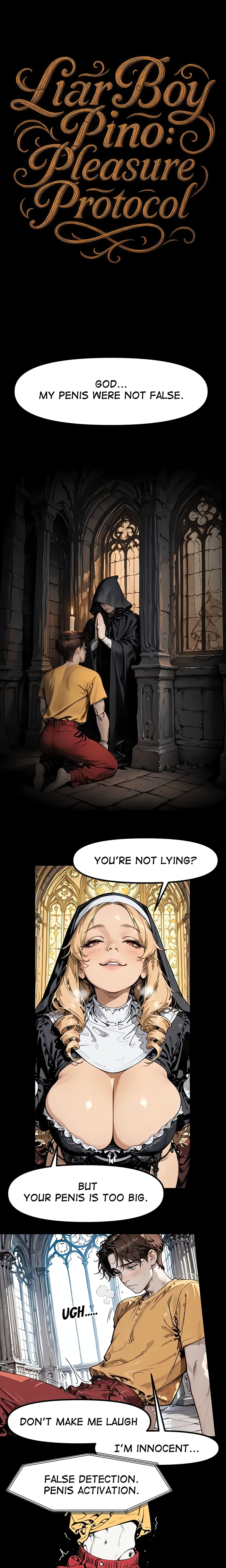 Liar Boy Pino: Pleasure Protocol (Uncensored) Chapter 1 Page 1