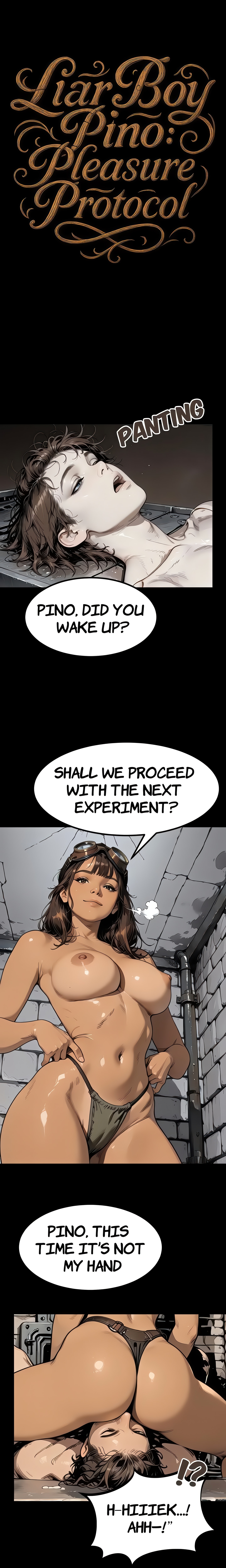 Liar Boy Pino: Pleasure Protocol (Uncensored) Chapter 3 Page 1