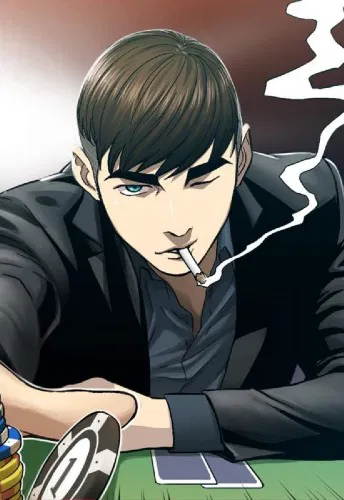 Comic Psychic Gambler Betting Man